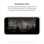 Google Nest Indoor Camera, Wired-Up to 20 ft (6.10 m) illumination