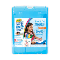 Crayola Color Wonder Stow N Go Studio-Mess - free fun doesn’t have to stay at home