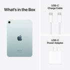 Apple iPad mini 8.3" Liquid Retina Display - Wi-Fi - A17 Pro Chip - 128 GB - iPadOS 18 - Blue-10