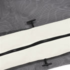 Outsunny Replacement Mosquito Netting for Gazebo 10' L x 13' W - White-It comes with two kinds of black hooks suitable for two kinds of pipes