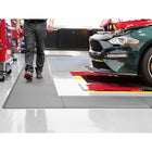 WeatherTech ComfortMat Connect Modular Anti-fatigue End Mats - Bordered - Cocoa - 2 Pack-Snap three Middle Pieces to two End Pieces and you have a 15-foot (4.57 m) long ComfortMat Connect