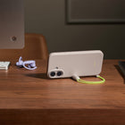 Beats Kickstand Case with MagSafe and Camera Control for iPhone 17 - Lime Stone-The strong polycarbonate back is complemented by flexible sidewalls to optimize shock absorption