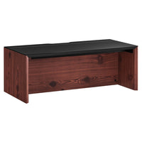 Modway Kinetic 38" Wall-Mount Office Desk - Black Cherry-Wall-Mount Office Desk