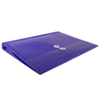 JAM Paper Plastic Envelopes with Button and String Tie Closure, Letter Booklet, 9.75 x 13, Purple Poly, 12 Pack (218B1pu)-4