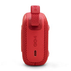 JBL Go 4 Portable Speaker - Red-The JBL Go 4 incorporates post-consumer recycled plastic and fabric for the speaker grille.