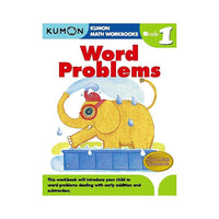 Kumon Publishing Kid's Educational Workbooks Word Problems - Grade 1-Children's Educational