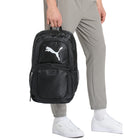 Puma Contender 3.0 Backpack, Black-Zippered front pocket organizer
