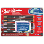 Sharpie Water-Based Acrylic Creative Markers - Bullet Tip - Earth Tones - 5 Pack-Creative markers with a paint-like ink that won't bleed through paper