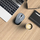 Logitech M325S 2.4 GHz Wireless Mouse with USB Receiver - Light Silver-Tilting the wheel moves you backward or forward on the Web