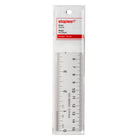 Staples Acrylic Ruler - 6"/15cm-Inch and metric rule with clear start and end points for precise measuring