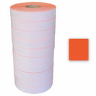 Eddie's Sato 2 Line 8 Character Permanent Labels - Red - 60000 Pack-Red Permanent Sato Labels - 2 Lines 8 Characters