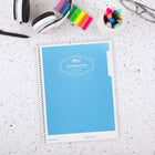 Hilroy 1 Subject Poly Cover Notebook with Pocket, 10-1/2" H x 8" W - Assorted Colours-Dimensions: 10-1/2" L x 8" W