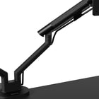 Kanto Desktop Monitor Arm/Mount for 17" - 32" Monitors  - Dual Monitor - Black-90° of swivel left or right