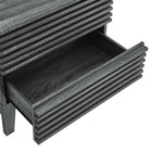 Modway Render Two-Drawer Nightstand - Charcoal-Assembly Required
