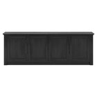 Hudson&Canal Thornwell TV Stand for TV's up to 78" - Black Grain-A transitional design accommodates TVs up to 78" for your entertaining space