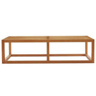 Modway Newbury Outdoor Patio Premium Grade A Teak Wood Coffee Table - Natural-Sealed and Water Resistant