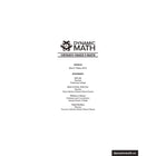 Dynamic Math Workbook - Ontario - Grade 5-Includes instruction and units on Coding and Financial Literacy