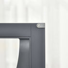 HOMCOM 31.5" L Kitchen Sideboard - Gray-The built-in adjustable shelves are built to suit different needs