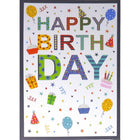 Mill Brook Studio Birthday Greeting Cards & Envelopes - 5-3/8" x 7-3/4" - Confetti - 18 Pack-Premium quality greeting cards
