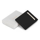 Champs Onyx Leather Mag Hybrid Card Holder - Black-Billfold with magnetic closure,