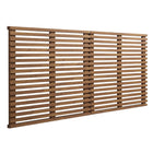 Modway Render Wall Mount King Headboard - Walnut-Mid-Century King Headboard