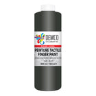 DEMCO EnCouleurs Inc School Fingerpaint - 500 mL - Black-Finger paint