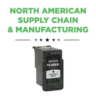 CIG Canon PG-240XXL Remanufactured Inkjet Cartridge - Extra High Yield - Black-1-year warranty with 100% performance guarantee