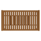 Modway Hayden 46" Outdoor Teak Wood Coffee Table - Natural-7