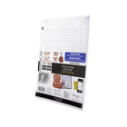 Five Star Reinforced College Ruled Refill Paper - 8.5" x 11" - 80 Sheets-Each pack includes 80 college ruled sheets