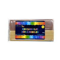 DBLG Import Modeling Clay - 500g - 4 Assorted Multicultural Colours-Soft and pliable, will not stain hands or surfaces
