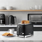 Salton NuRetro Digital 2 Slice Toaster - Midnight Black-Curate your kitchen with other matching products in the salton nuretro collection!