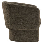 Modway Muse Boucle Fabric Barrel Accent Chair - Antique-Padded Seat