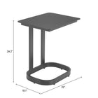 Zuo Friss End Table - Black-6