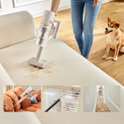 Mova S1 Detect Cordless Vacuum - White-Flexible 180° Folding Tube for Hard-to-Reach Areas: The J30’s unique folding tube design and flexible motorized brush make it easy to clean tight spaces, low areas, and hard-to-reach corners. Swiveling 180° side-to-side and 90° up-and-down, the brush offers total control to navigate around furniture and other obstacles, so you can achieve a complete clean without bending or straining