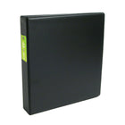 Wilson Jones Standard ENVI 1.5" D-Ring Storage Binder - Letter Size - 350 Sheet Capacity - Black-Two Inside Pockets
