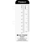 Day-Timer 2027 Daily Planner Refill Wirebound Pocket Size - 3 1/2" x 6 1/2" - English-Includes telephone/address directory booklet, advance planner booklet and work organizer booklet