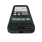 Clicks Keyboard Phone Case for iPhone 16 Plus - Onyx-Toggle on the keyboard backlight for typing at night or in the dark.