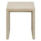 Modway Mirella Faux Travertine Side Table - Travertine-8