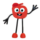 Glo Pals Light-Up Sensory Toy - Sammy Character-Sammy glows rich red