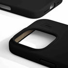 Ideal of Sweden Silicone Case MagSafe iPhone 16 Pro Max - Black-Raised edges to protect camera & screen