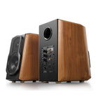 Edifier S1000MKII Audiophile Active Bookshelf 2.0 Speaker with Multiple Inputs Connection - Brown-Pure sound with 1" advanced titanium dome tweeter