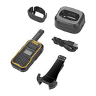 DEWALT DXFRSBH600 Business Radio-Torchlight - Built-in LED torch prepares you for instant responses in darkness