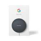 Google Nest Mini 2nd Generation - Charcoal-Nest Mini blends right into your home. It looks great on a nightstand, shelf, or counteop - even on the wall. Each colour complements the entryway, living room, bedroom, or kitchen