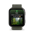 Garmin Venu X1 - Moss with Titanium Caseback and Moss ComfortFit Nylon Band -WORKOUT OPTIONS - Track all the ways you move with 100+ preloaded sports apps, including running, golf, strength training and more. Plus, Garmin Coach plans for running, strength and cycling help you prepare for whatever your goals might be