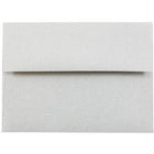 JAM Paper A6 Passport Invitation Envelopes - 4.75" x 6.5" - Granite Silver Recycled - 50 Pack-Colour: Granite 