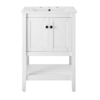 Modway Prestige 24" Bathroom Vanity - White-Modern Bathroom Vanity