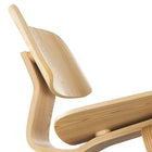 Modway Fathom Wood Lounge Chair - Natural-8