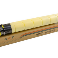 CET Konica Minolta Bizhub C454/554/454e/554e TN-512Y Toner Cartridge - Standard Yield - Yellow-Color: Yellow