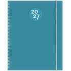 W. Maxwell 2027 Kibo Weekly Planner - 8.5" x 11" - Blue-January to December 2027