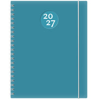 W. Maxwell 2027 Kibo Weekly Planner - 8.5" x 11" - Blue-January to December 2027